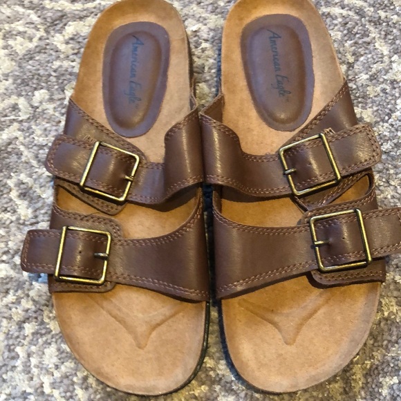 American Eagle Outfitters Shoes - American Eagle brown sandals in size 8